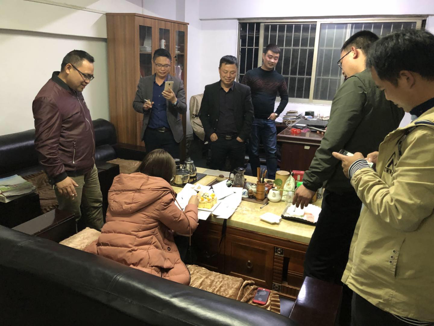 嘉昌环保空调为员工庆...